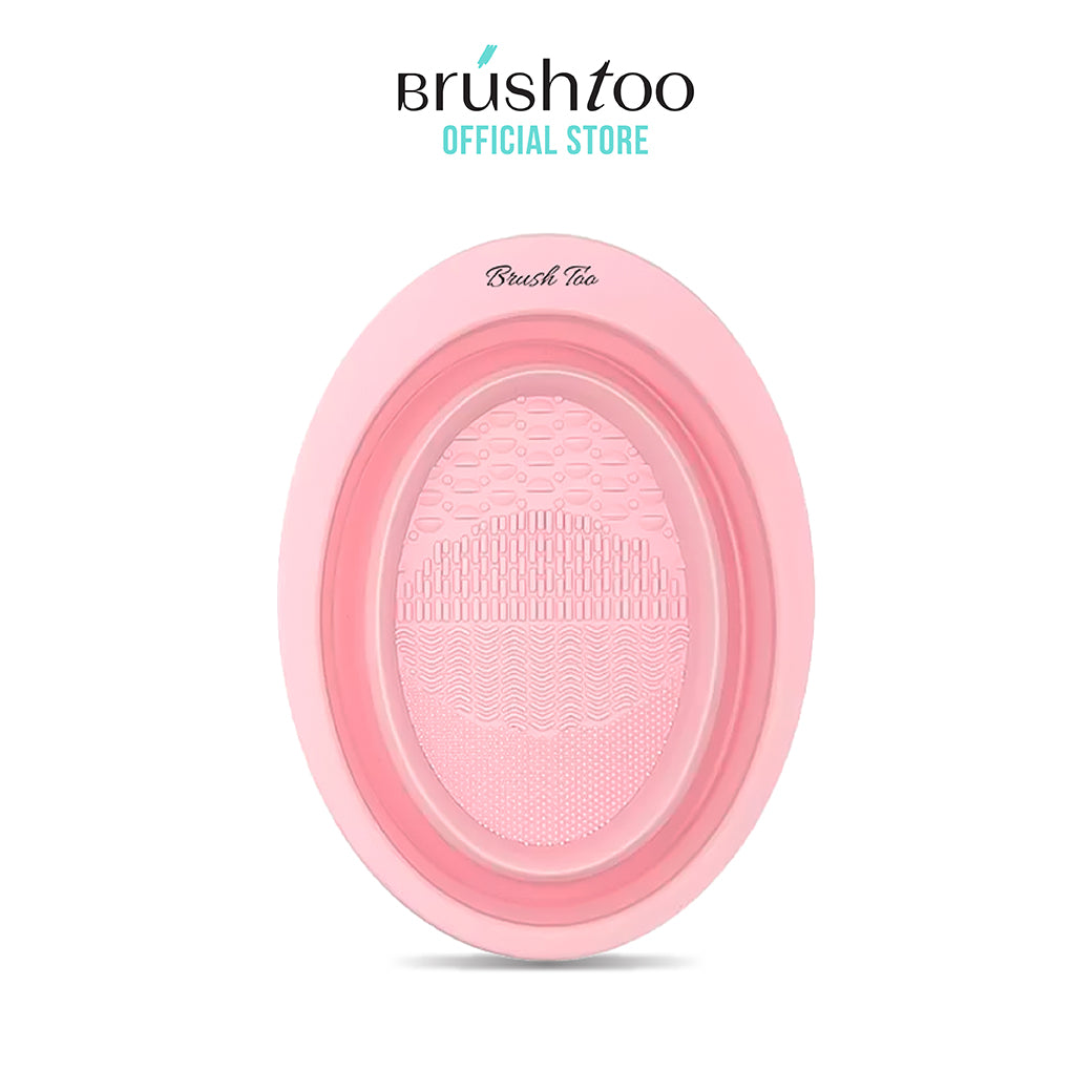 BRUSHTOO CLEANSING SET น้ำยาล้างแปรงแต่งหน้า Deep clean + แผ่นรองสำหรับทำความสะอาดแปรงแต่งหน้า Cleansing pad