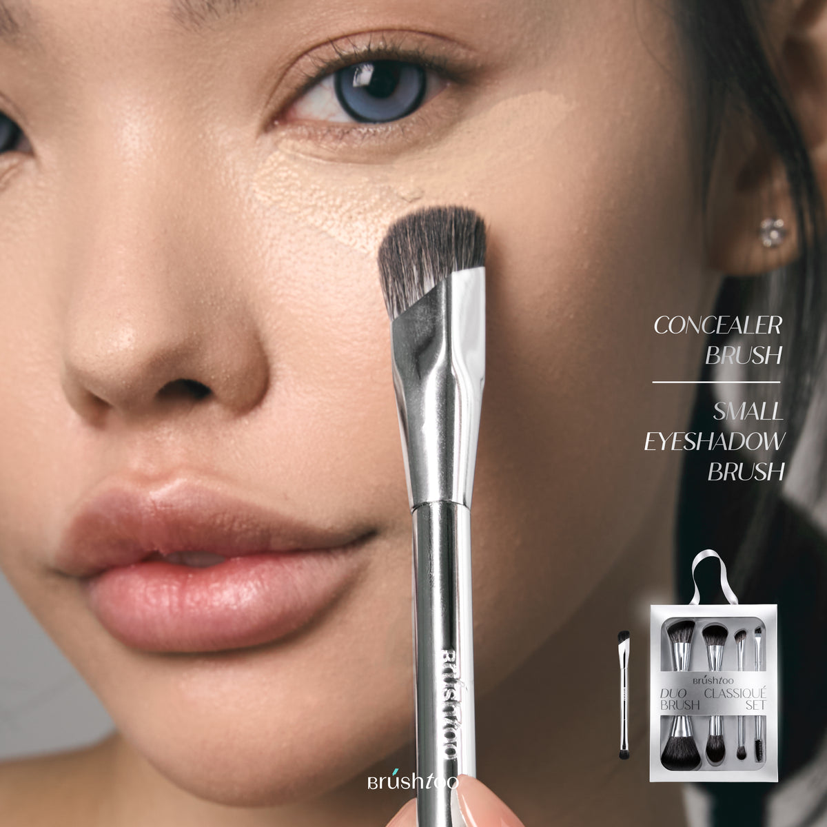 DUO CLASSIQUE BRUSH SET ชุดแปรงแต่งหน้า 4 ชิ้น 8 หัว