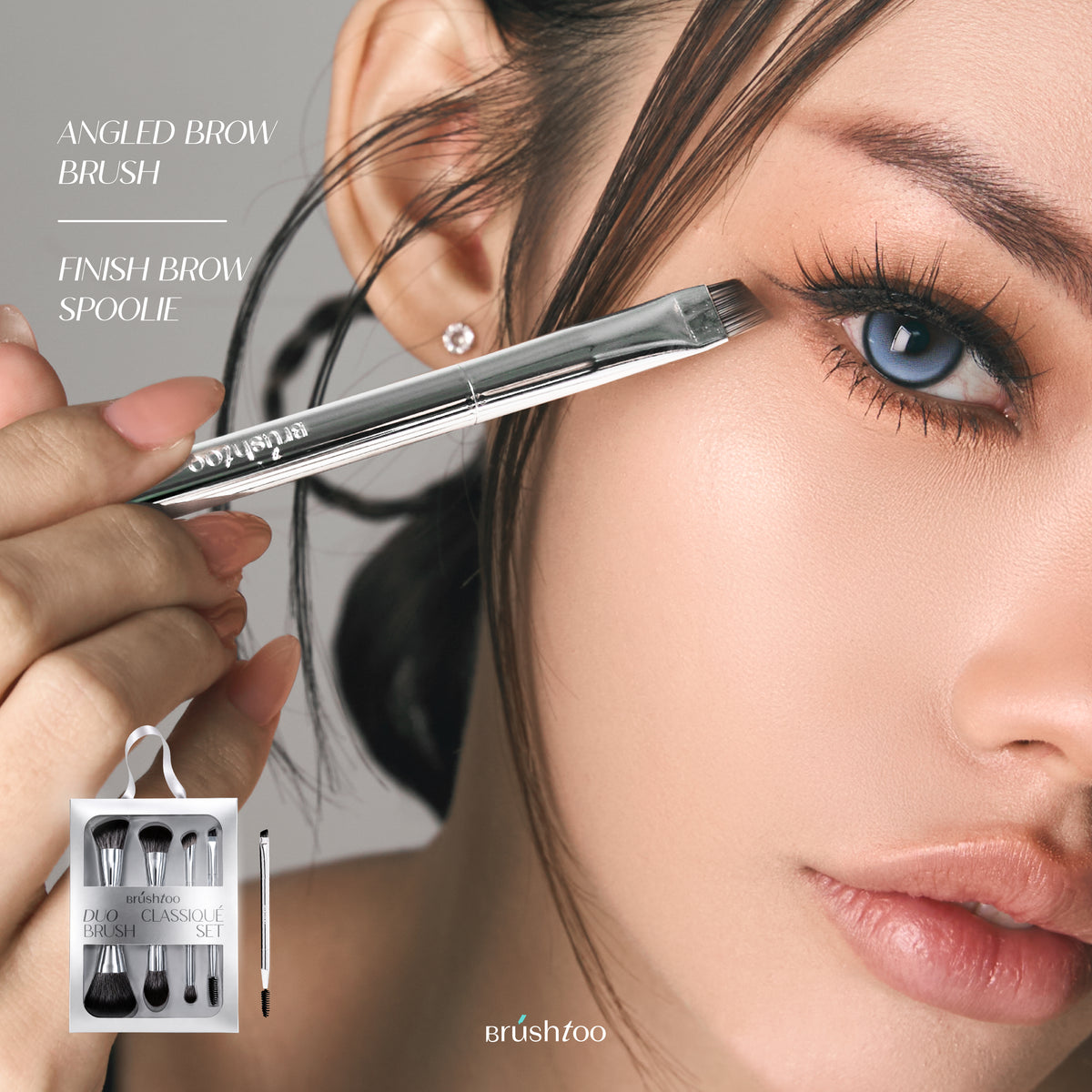 DUO CLASSIQUE BRUSH SET ชุดแปรงแต่งหน้า 4 ชิ้น 8 หัว