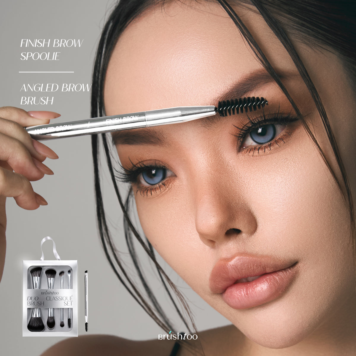 DUO CLASSIQUE BRUSH SET ชุดแปรงแต่งหน้า 4 ชิ้น 8 หัว