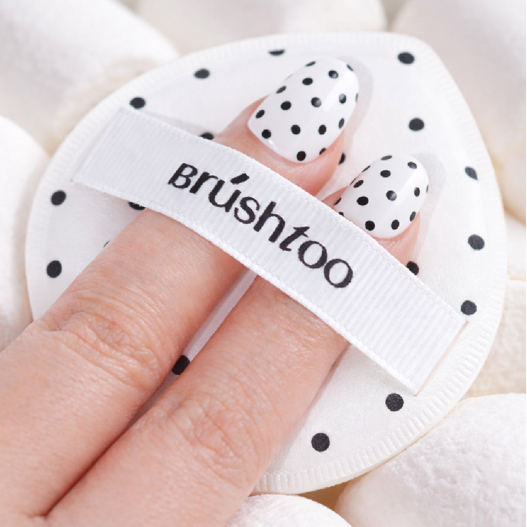 [ใหม่!] พัฟ ฟองน้ำแต่งหน้า เกลี่ยเมคอัพได้อย่างเนียนกริบ ใช้ได้แห้ง/เปียก BRUSHTOO SOFT MARSHMALLOW MAKEUP PUFF