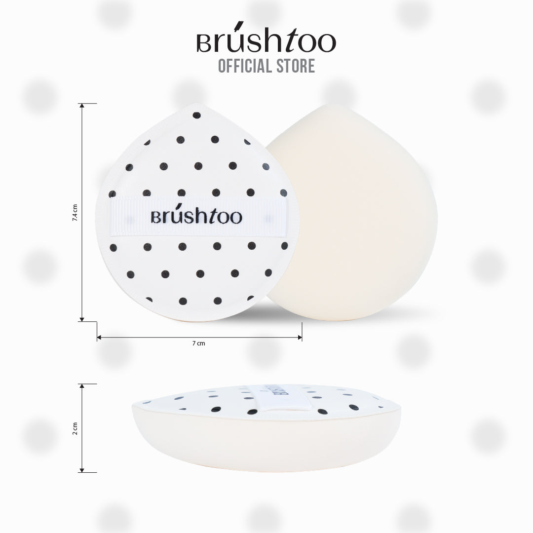 [ใหม่!] พัฟ ฟองน้ำแต่งหน้า เกลี่ยเมคอัพได้อย่างเนียนกริบ ใช้ได้แห้ง/เปียก BRUSHTOO SOFT MARSHMALLOW MAKEUP PUFF