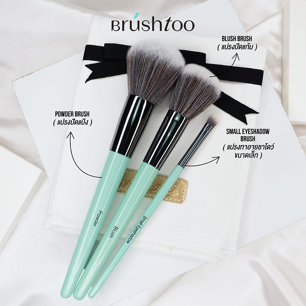 BRUSHTOO SIMPLE PICK SET เซ็ตแปรงแต่งหน้าพื้นฐาน